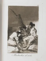 Platte aus Los Caprichos, 1797-1798
